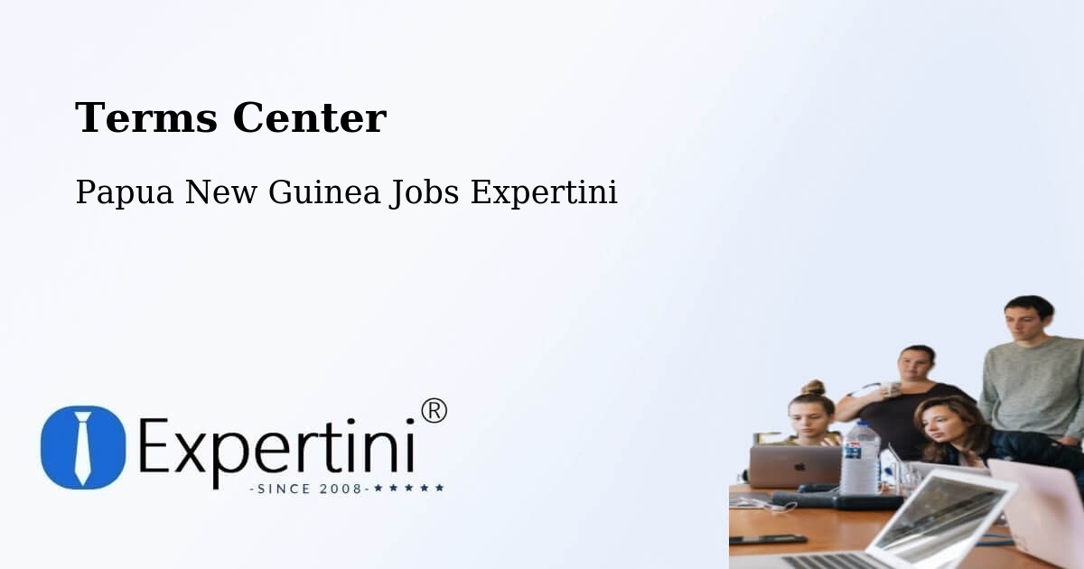 Terms of Service – North Fly - Papua New Guinea Jobs Expertini